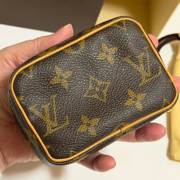 Louis Vuitton Trousse Wapity pouch Brown Monogram Mini Bag, wristlet - Picture 12 of 15